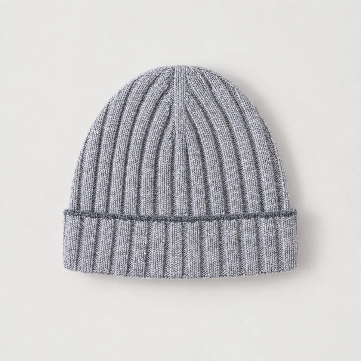 Dalton Wool Beanie — Light Gray (headwear solo alt)
