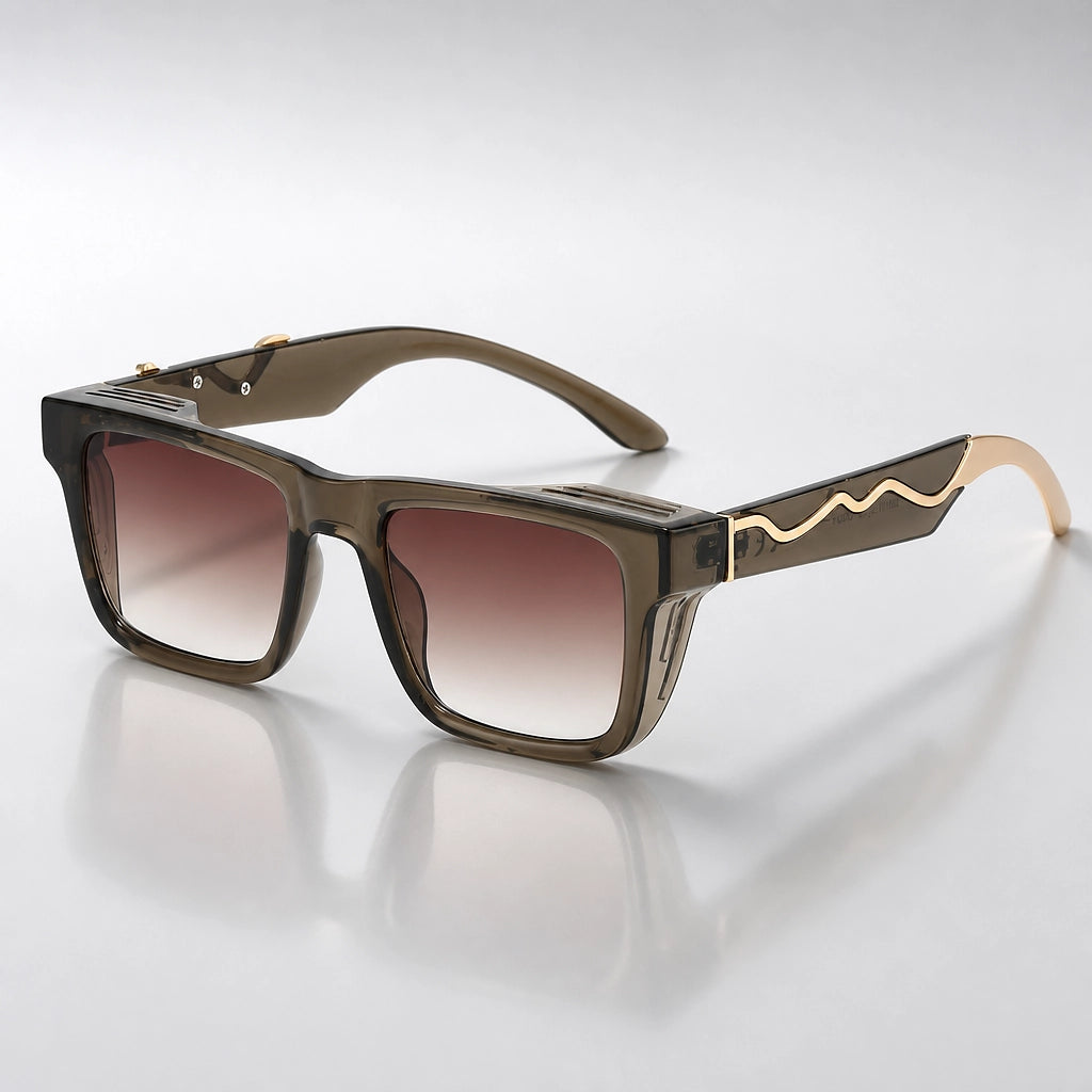 Halvon Ridgeway Sunglasses — Olive & Tan (sunglasses hero)