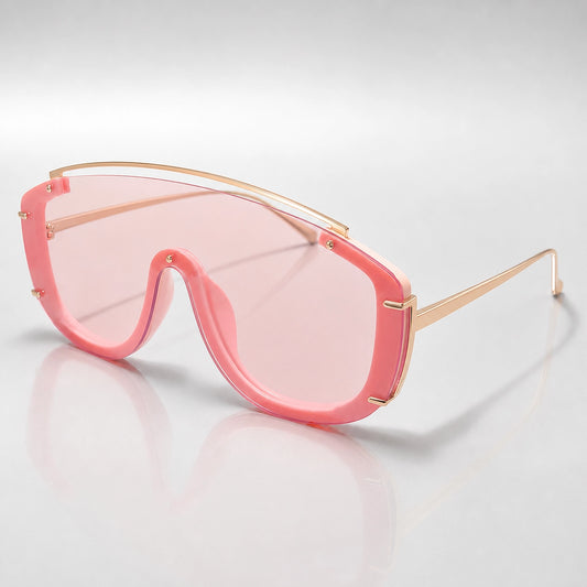 Quelra Solano Sunglasses — Pink (sunglasses hero)