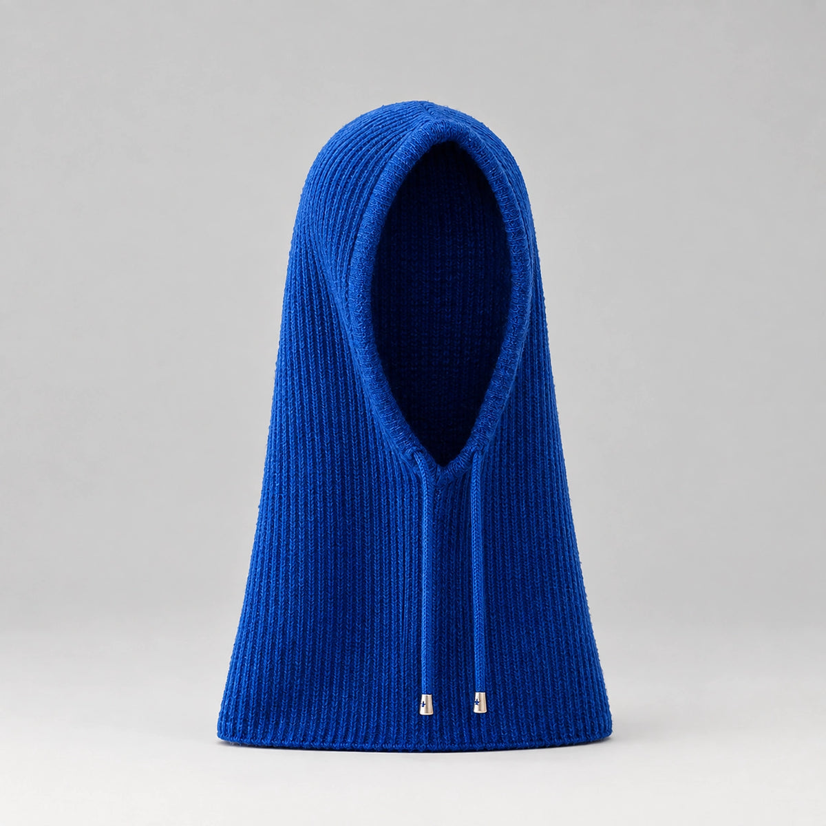 Brynn Wool Blend Balaclava Hood — Royal Blue (headwear solo front)