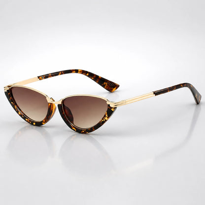 Dalvera Cat-Eye Sunglasses — Tortoiseshell Gold (sunglasses hero)