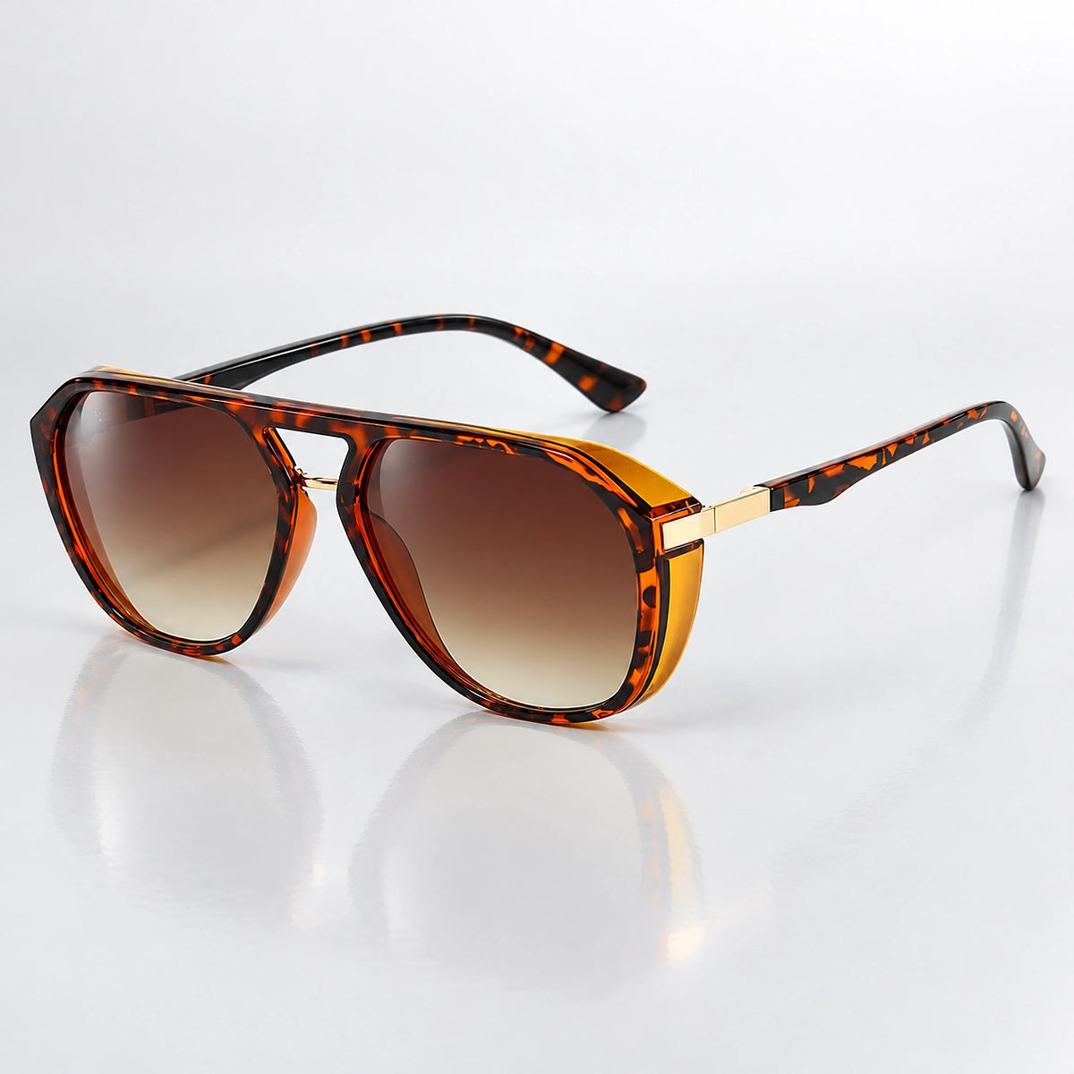 Halvon Deco Sunglasses — Tortoiseshell (sunglasses hero)