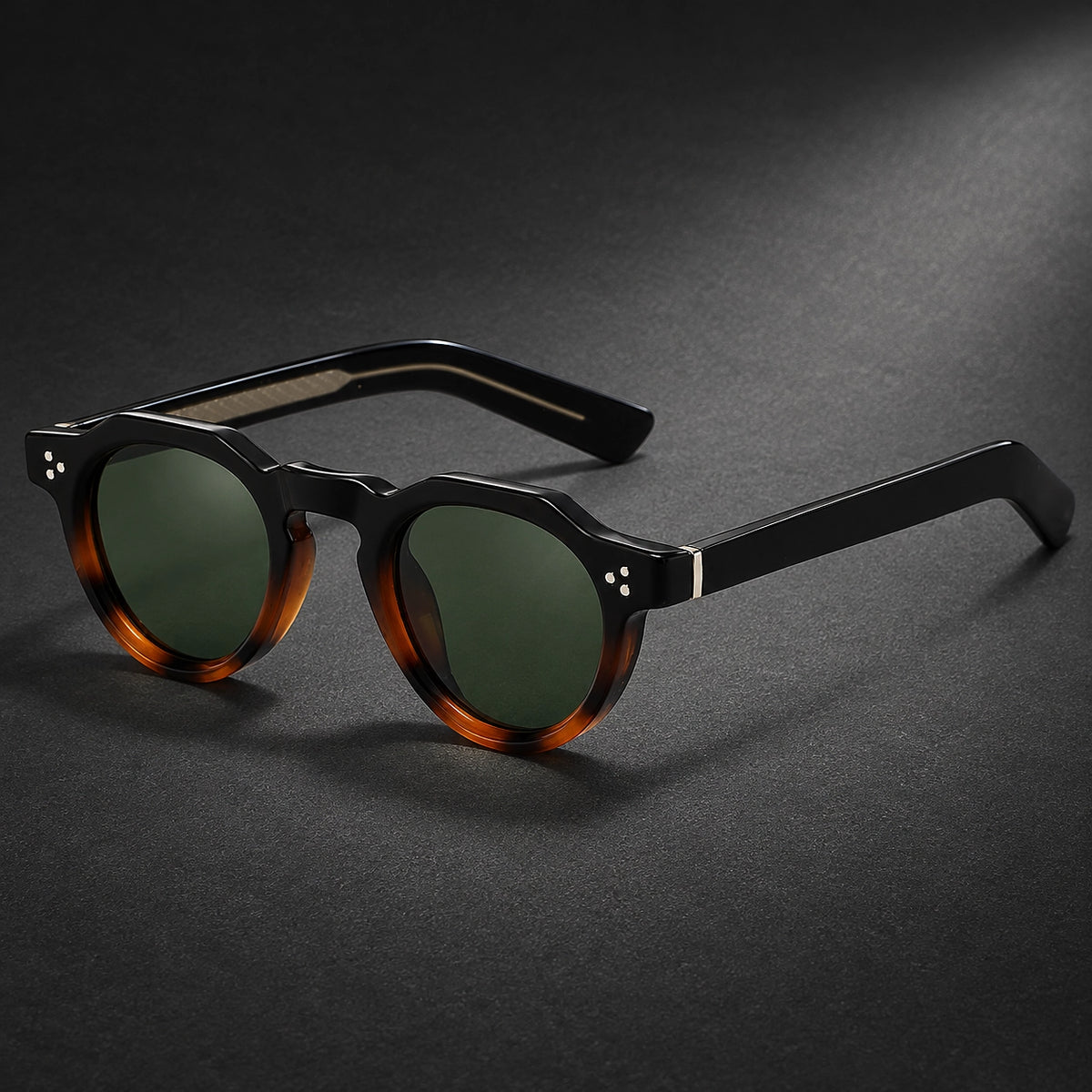 Delvano Capri Sunglasses — Tortoiseshell (sunglasses hero)