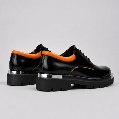 Marrow Patent Leather Platform Oxfords