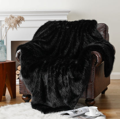 Essenza Fur Throw Blanket