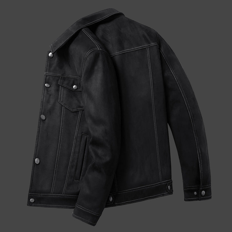 Melot Suede Trucker Jacket - Jack Hafford