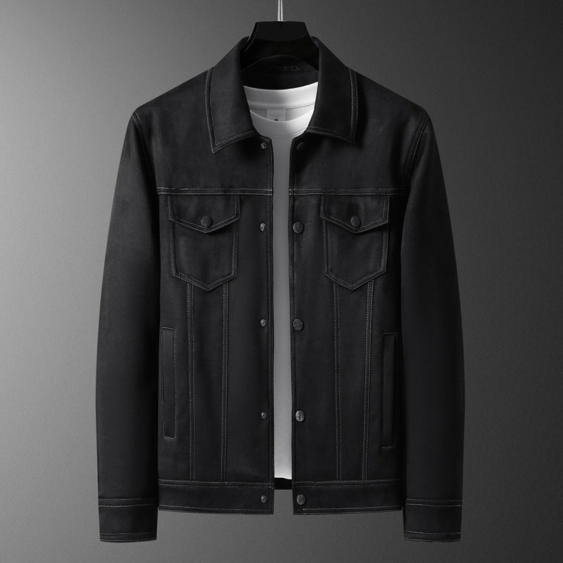 Melot Suede Trucker Jacket - Jack Hafford