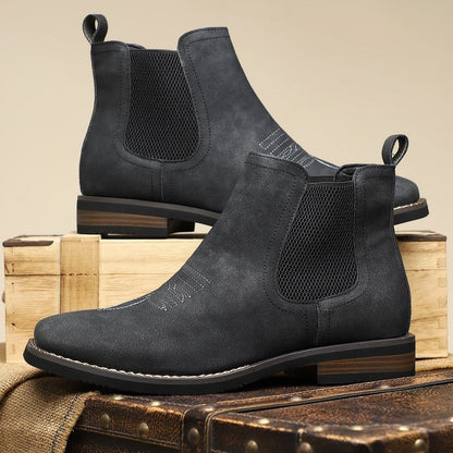 Isaac Leather Chelsea Boots