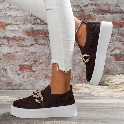 Macamia Knit Platform Sneakers