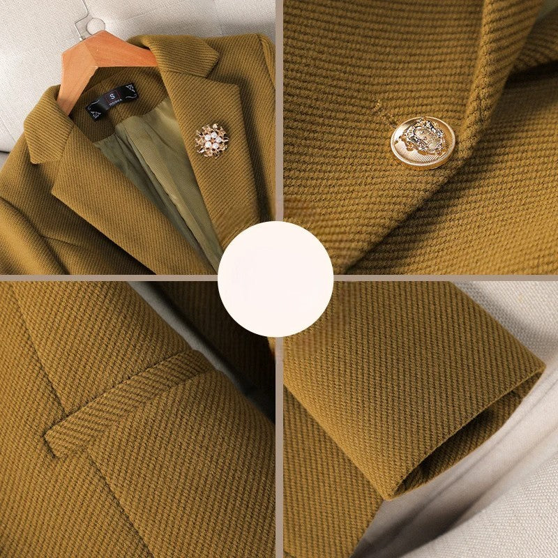 Barbara One-Button Blazer - Jack Hafford