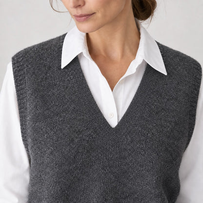 Anne Wool Sweater Vest