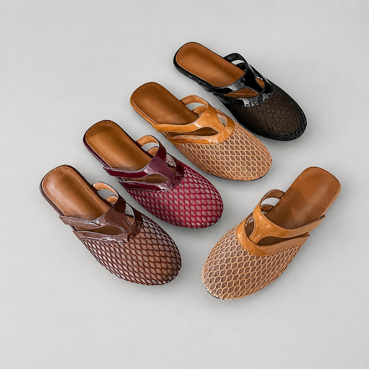 Aubrey Mesh Mule Flats