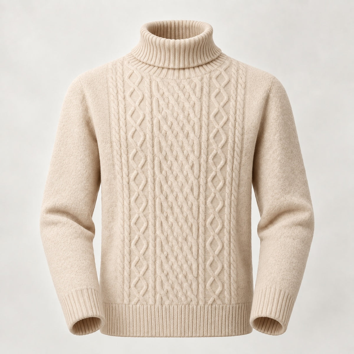 Dovan Wool Turtleneck Sweater