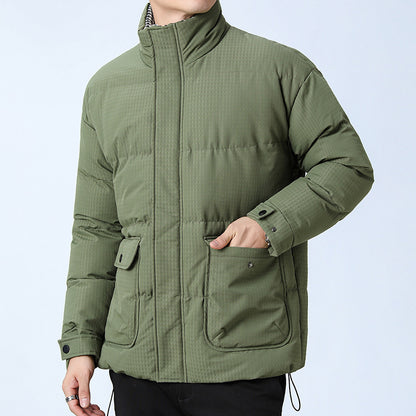 Lorenzo Grid Puffer Jacket