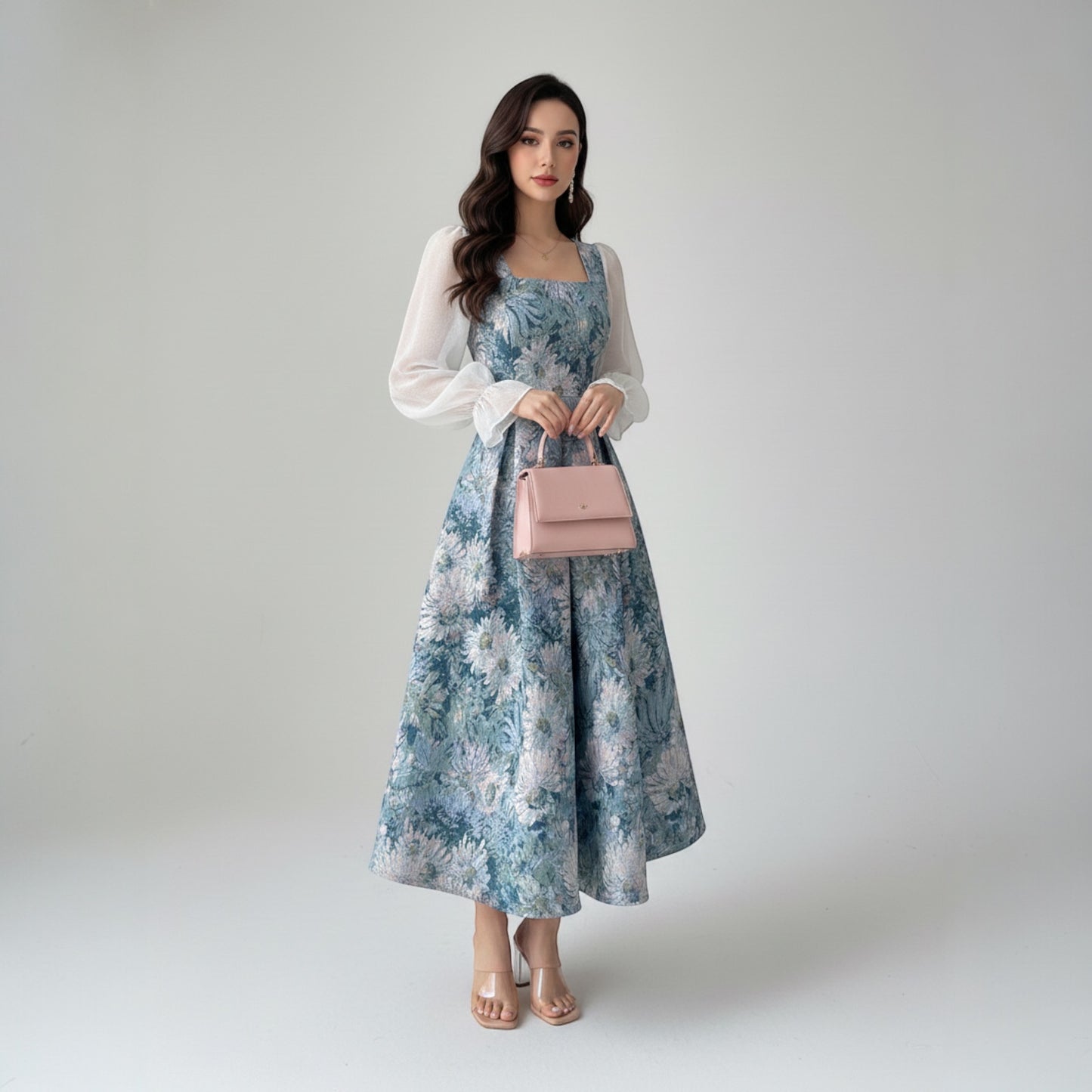 Marielle Floral Midi Dress