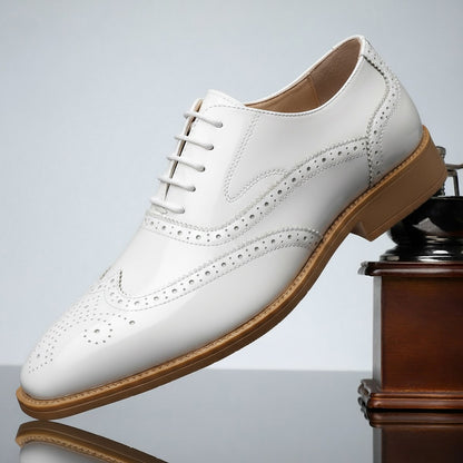 Lucio Savini Wingtip Brogue Oxfords
