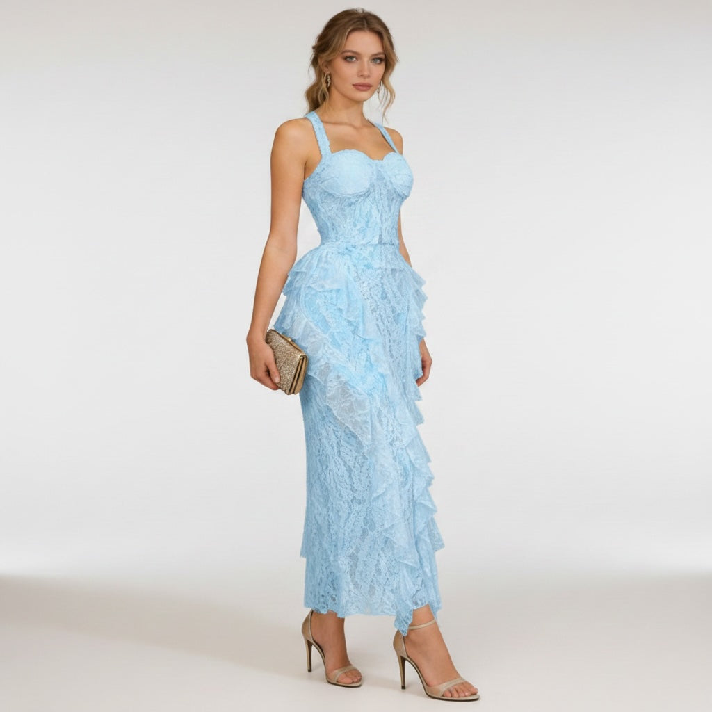 Evanthe Lace Maxi Dress - Wedding Guest