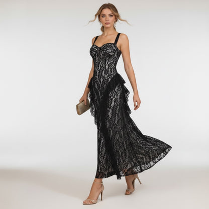 Evanthe Lace Maxi Dress - Wedding Guest