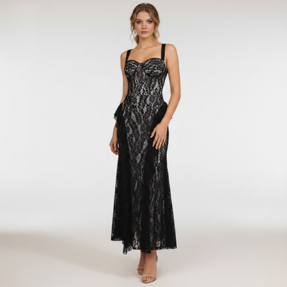Evanthe Lace Maxi Dress - Wedding Guest