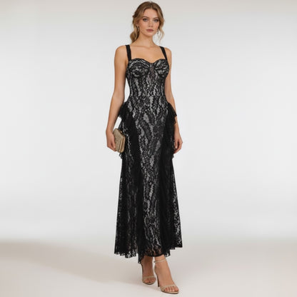Evanthe Lace Maxi Dress - Wedding Guest