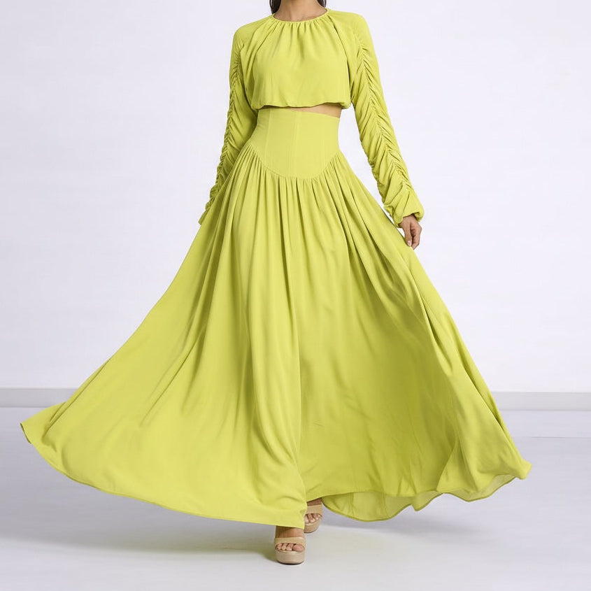 Carmina Maxi Skirt Set - Wedding Guest