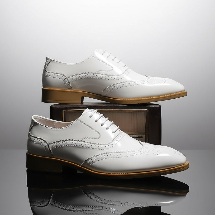 Lucio Savini Wingtip Brogue Oxfords