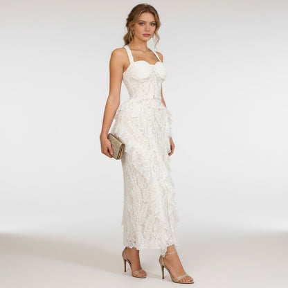 Evanthe Lace Maxi Dress - Wedding Guest