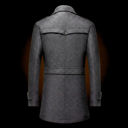 Rothmere Officer Wool Coat - Jack Hafford