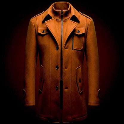 Rothmere Officer Wool Coat - Jack Hafford
