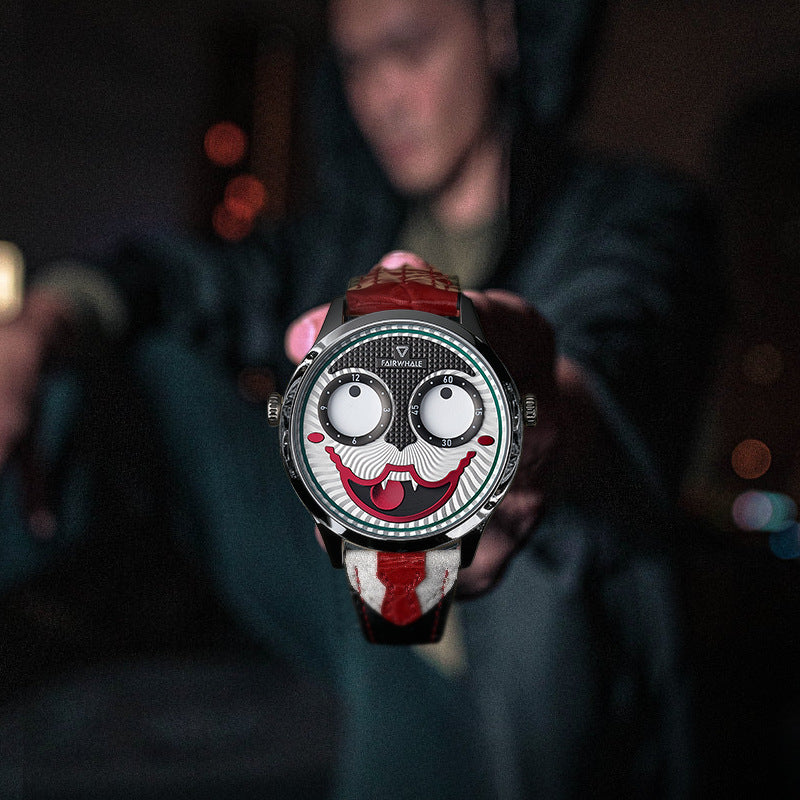 Twisted Grin Leather Watch - Jack Hafford