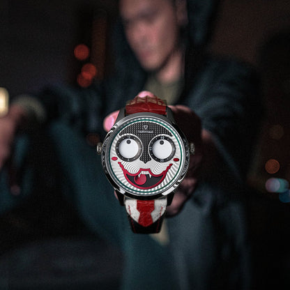 Twisted Grin Leather Watch - Jack Hafford